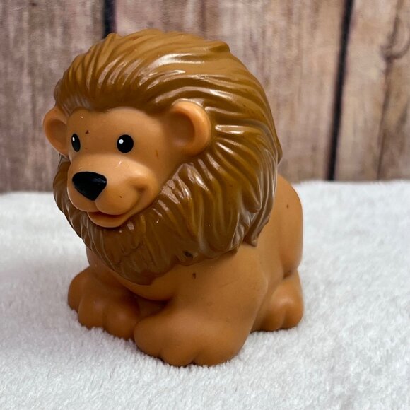 Fisher Price Little People Zoo Talkers Lion Figure Replacement 2011 - Picture 1 of 4